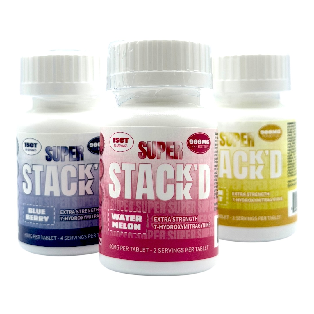 SUPER STACKK’D Pure 7-OH Flavored Tablets 60mg -