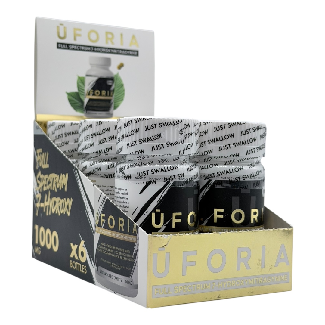 UFORIA 7OH 1000mg Bottle 25x40mg Tablets (BOGO) - Image 5