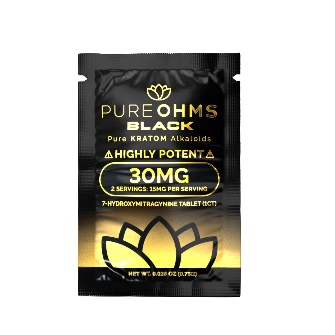 Pure Ohms Black 100MG X 1CT, 7OH Tablet - Image 5