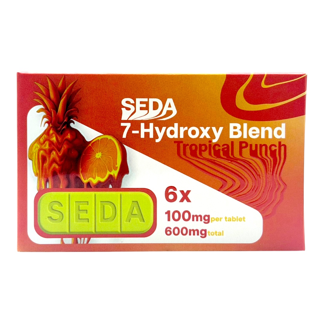 Seda 7-OH Chewable Flavored Tablets 100mg x 20ct - Image 11