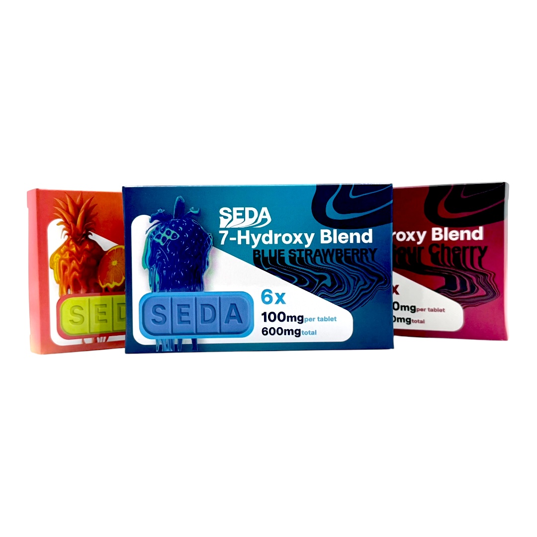 Seda 7-OH Chewable Flavored Tablets 100mg x 20ct - Image 5