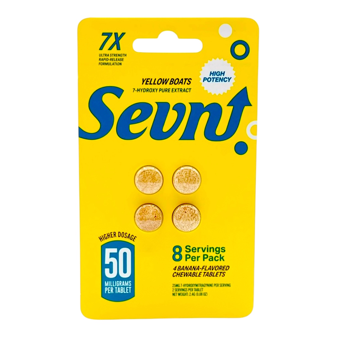 Sevn Ultra Strength 7-OH Flavored Tablets 50mg x 4ct (DEAL BUY 2 GET 1) - Image 5