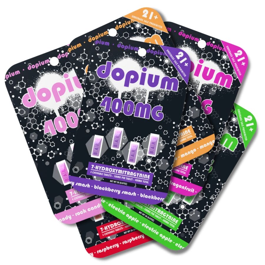 dopium 7OH Flavored Tablets 400mg x 4ct