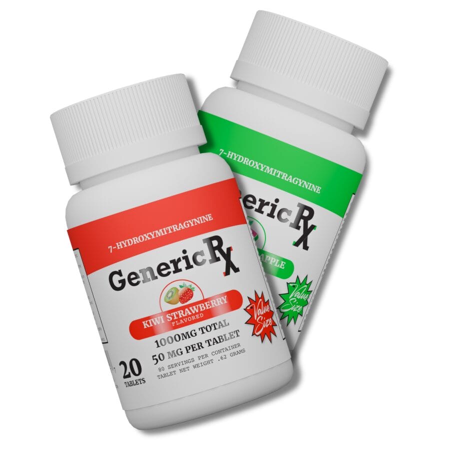 Generic RX 7-OH Flavored Tablets 50mg x 20ct