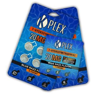 K Plex 7-OH Tablet Blue Razz Flavor 20mg