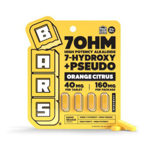 BARS 7-OH + Pseudo Flavored Tablets, 40mg x 4ct